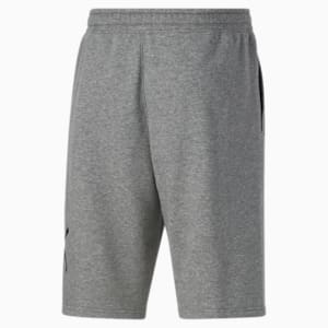 Shorts con logo de 10" para hombre, Medium Gray Heather, extralarge
